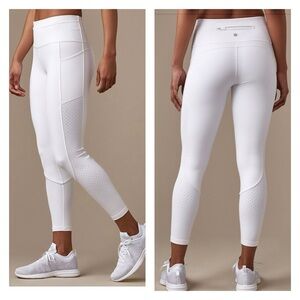 Lululemon Mind Over Miles Tight 23” Size 4 White
